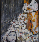 Original Öl auf Leinwand   80x50 cm